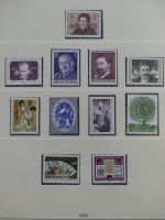 Österreich 1975-2007 ** besammelt (Nominale) in 3 Lindner Ordnern #AAB08