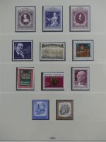 Österreich 1975-2007 ** besammelt (Nominale) in 3 Lindner Ordnern #AAB08