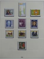 Österreich 1975-2007 ** besammelt (Nominale) in 3 Lindner Ordnern #AAB08