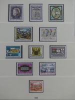 Österreich 1975-2007 ** besammelt (Nominale) in 3 Lindner Ordnern #AAB08