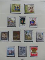 Österreich 1975-2007 ** besammelt (Nominale) in 3 Lindner Ordnern #AAB08