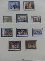 Österreich 1975-2007 ** besammelt (Nominale) in 3 Lindner Ordnern #AAB08