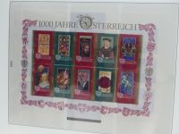 Österreich 1975-2007 ** besammelt (Nominale) in 3 Lindner Ordnern #AAB08