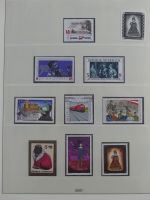 Österreich 1975-2007 ** besammelt (Nominale) in 3 Lindner Ordnern #AAB08