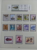 Österreich 1975-2007 ** besammelt (Nominale) in 3 Lindner Ordnern #AAB08