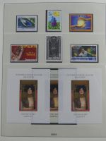 Österreich 1975-2007 ** besammelt (Nominale) in 3 Lindner Ordnern #AAB08