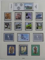 Österreich 1975-2007 ** besammelt (Nominale) in 3 Lindner Ordnern #AAB08