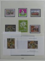 Österreich 1975-2007 ** besammelt (Nominale) in 3 Lindner Ordnern #AAB08