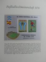 Motiv Sport Fußballweltmeisterschaft 1978 im Borek Album #AAB09