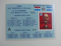 Motiv Sport Fußballweltmeisterschaft 1978 im Borek Album #AAB09