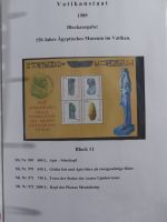 Vatikan eigens zusammengestellte Sammlung im Binder #AAB10