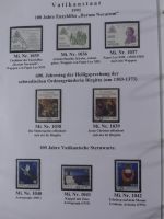 Vatikan eigens zusammengestellte Sammlung im Binder #AAB10