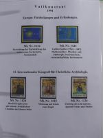 Vatikan eigens zusammengestellte Sammlung im Binder #AAB10