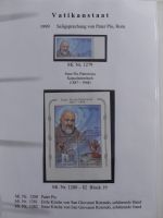 Vatikan eigens zusammengestellte Sammlung im Binder #AAB10