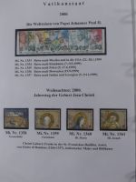 Vatikan eigens zusammengestellte Sammlung im Binder #AAB10