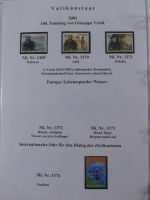 Vatikan eigens zusammengestellte Sammlung im Binder #AAB10