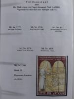 Vatikan eigens zusammengestellte Sammlung im Binder #AAB10
