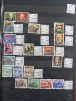 DDR ab Anfängen gestempelt teilbesammelt im Einsteck-Album #AAB18