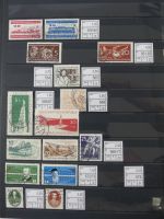 DDR ab Anfängen gestempelt teilbesammelt im Einsteck-Album #AAB18