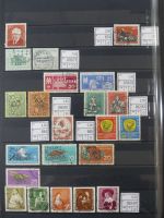 DDR ab Anfängen gestempelt teilbesammelt im Einsteck-Album #AAB18