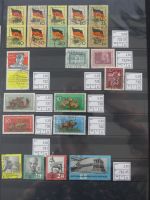 DDR ab Anfängen gestempelt teilbesammelt im Einsteck-Album #AAB18