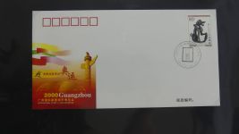 China Ganzsachen auf selbstgestalteten Seiten #AAB21
