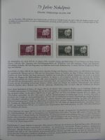 Motiv Nobelpreis 2 bändige Borek Sammlung im Binder #AAB22