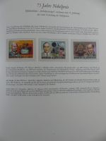 Motiv Nobelpreis 2 bändige Borek Sammlung im Binder #AAB22
