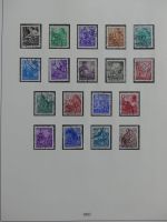 DDR Augenscheinlich komplett 1949-1960 im Lindner Vordruck #AAB28