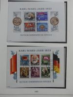 DDR Augenscheinlich komplett 1949-1960 im Lindner Vordruck #AAB28