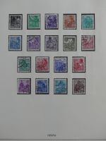 DDR Augenscheinlich komplett 1949-1960 im Lindner Vordruck #AAB28