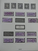 DDR Augenscheinlich komplett 1949-1960 im Lindner Vordruck #AAB28