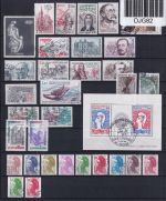 Frankreich Jahrgang 1982 gestempelt #DJG82