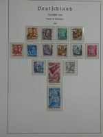 Alliierte Besetzung mit franz. Zone und Bi-Zone im Leuchtturm-Vordruck #AAB32
