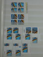 BRD Bund Ecken, Formnummern, KBWZ im Einsteck-Album #AAB34