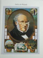 Motivsammlung Sir Rowland Hill in 3 Borek Bindern #AAB36