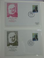 Motivsammlung Sir Rowland Hill in 3 Borek Bindern #AAB36