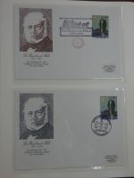 Motivsammlung Sir Rowland Hill in 3 Borek Bindern #AAB36