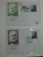 Motivsammlung Sir Rowland Hill in 3 Borek Bindern #AAB36