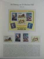 Motivsammlung Sir Rowland Hill in 3 Borek Bindern #AAB36
