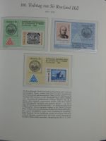 Motivsammlung Sir Rowland Hill in 3 Borek Bindern #AAB36