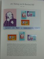 Motivsammlung Sir Rowland Hill in 3 Borek Bindern #AAB36