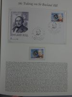 Motivsammlung Sir Rowland Hill in 3 Borek Bindern #AAB36