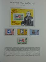 Motivsammlung Sir Rowland Hill in 3 Borek Bindern #AAB36