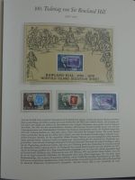 Motivsammlung Sir Rowland Hill in 3 Borek Bindern #AAB36