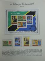 Motivsammlung Sir Rowland Hill in 3 Borek Bindern #AAB36