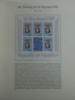 Motivsammlung Sir Rowland Hill in 3 Borek Bindern #AAB36