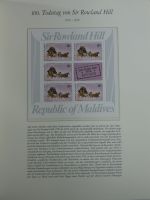 Motivsammlung Sir Rowland Hill in 3 Borek Bindern #AAB36