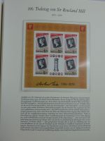 Motivsammlung Sir Rowland Hill in 3 Borek Bindern #AAB36