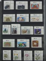 BRD Bund mit Ecken und Formnummern im Einsteck-Album #AAB40